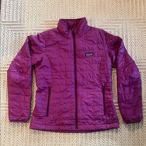 Patagonia Purple Puffer Jacket
